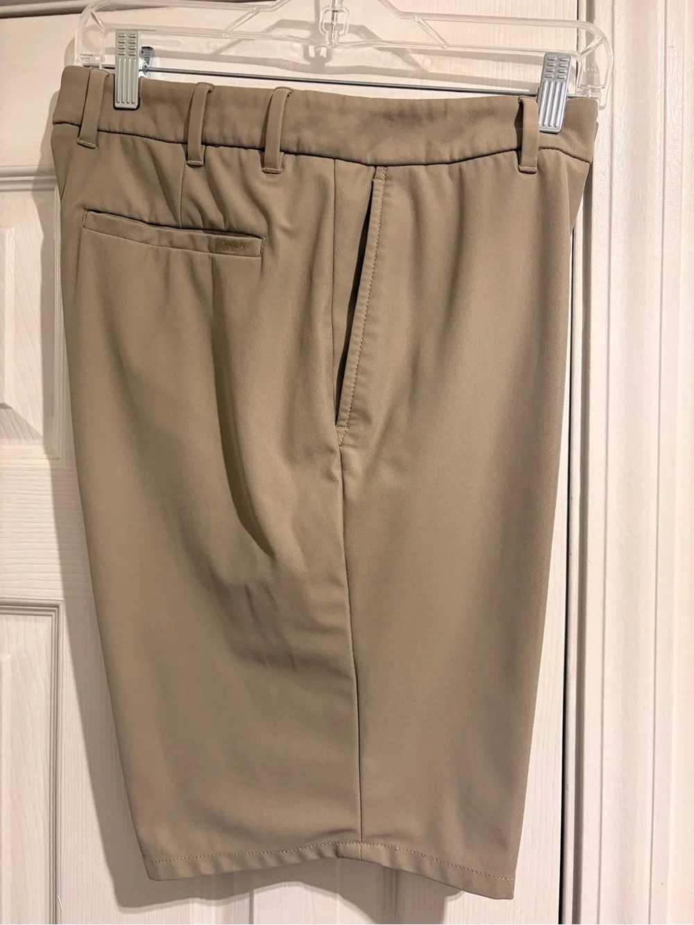 johnnie-O Men's Flat Front Shorts in Khaki